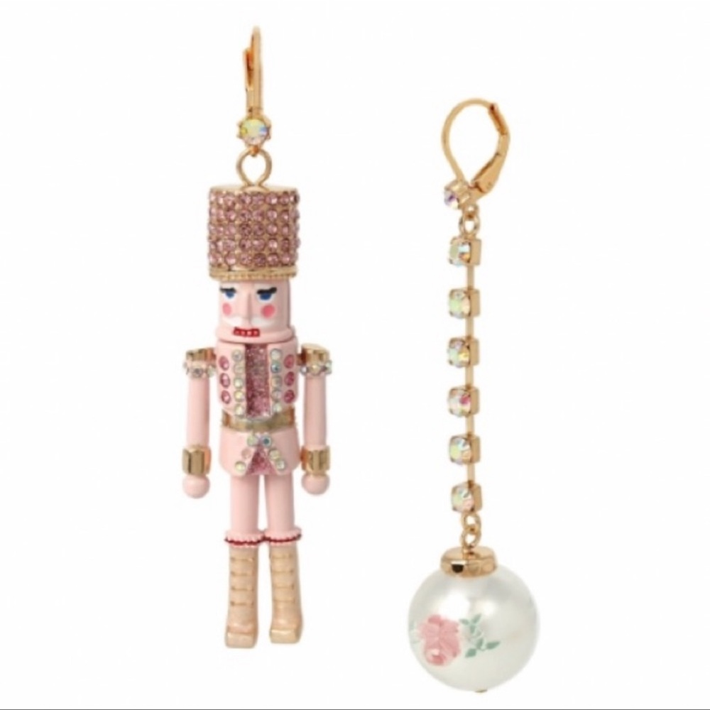 Betsey Johnson Nutcracker Earrings!
